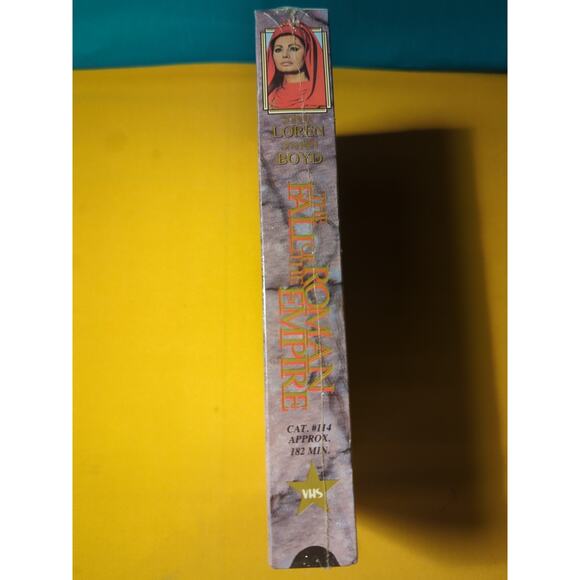 The Fall of the Roman Empire VHS SEALED Tape Best Film & Video 1964 Sophia Loren - Picture 3 of 5